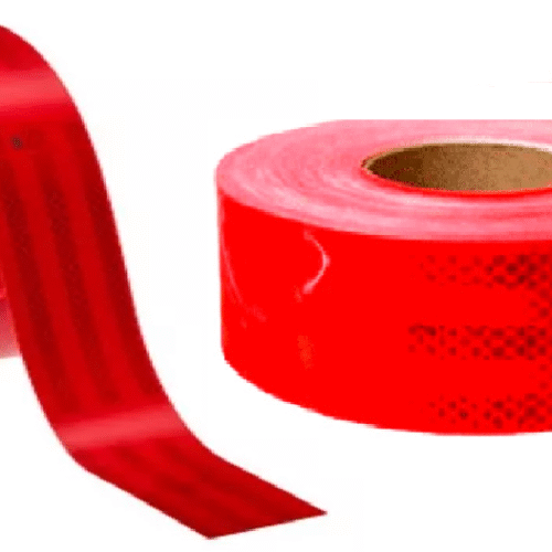 CINTA CONSPICUITY ROJO DE 2* X 45.70 MTS