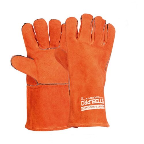 GUANTE CARNAZA NARANJA KEVLAR T/L 14* 670008